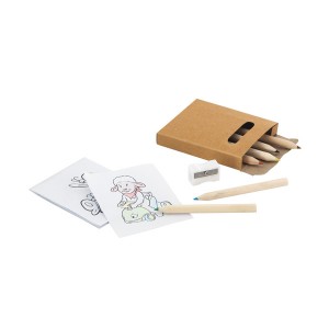 Kit para pintar em caixa de cartao
