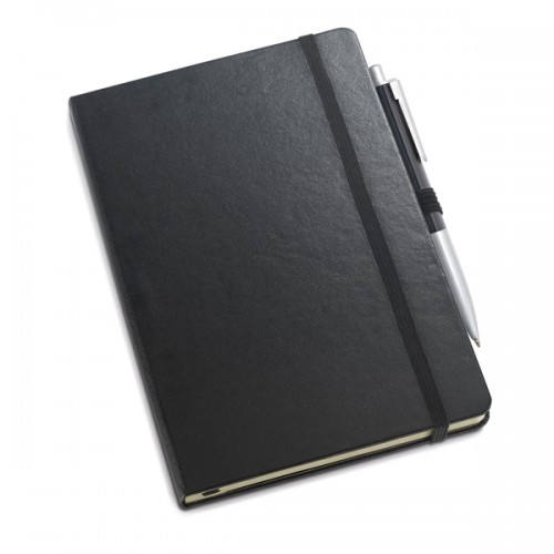 Kit de caderno e esferografica