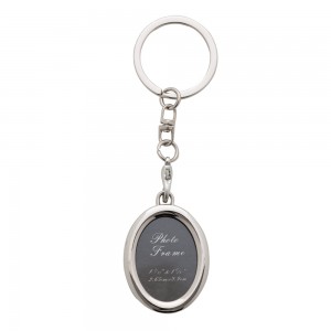 Chaveiro Porta Foto Oval